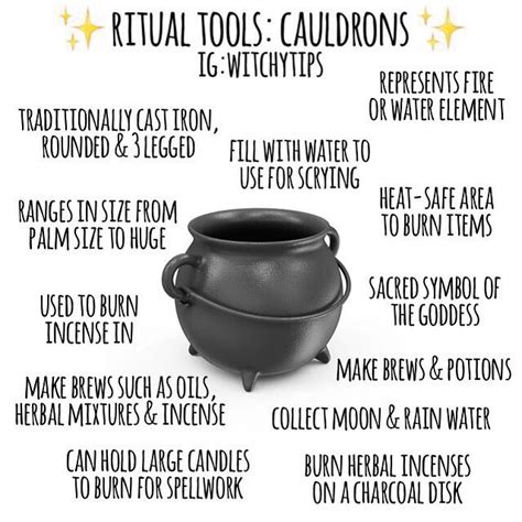 What is the cauldron referred to as in witchcraft
